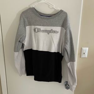large champion sweatshirt